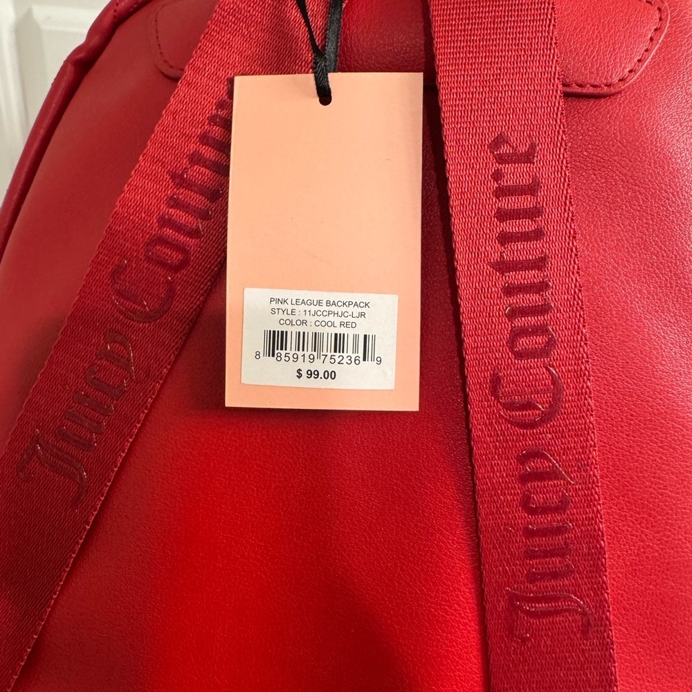 Juicy Couture PINK LEAGUE BACKPACK 🎒 - Picture 5 of 5